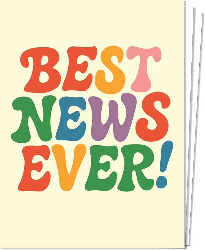 Congratulations card preview