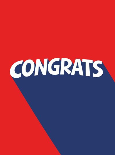 Congratulations happiepage design