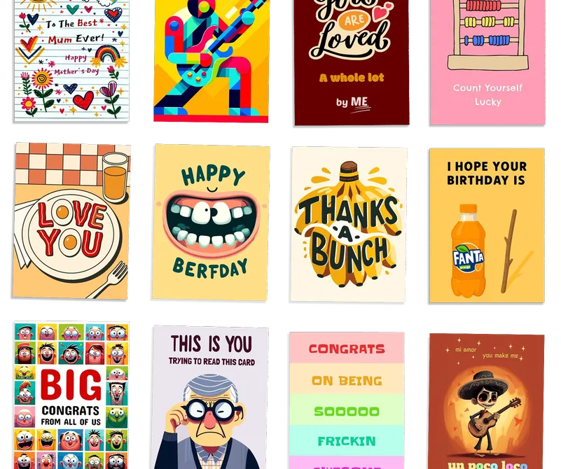 Happiepage digital card preview