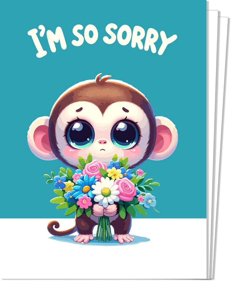 Apology card preview